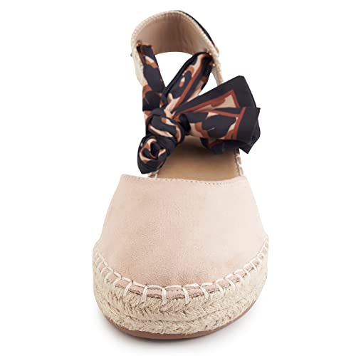 Women's Comfort Closed Toe Adjusting Buckle Espadrille Wedge Sandal3