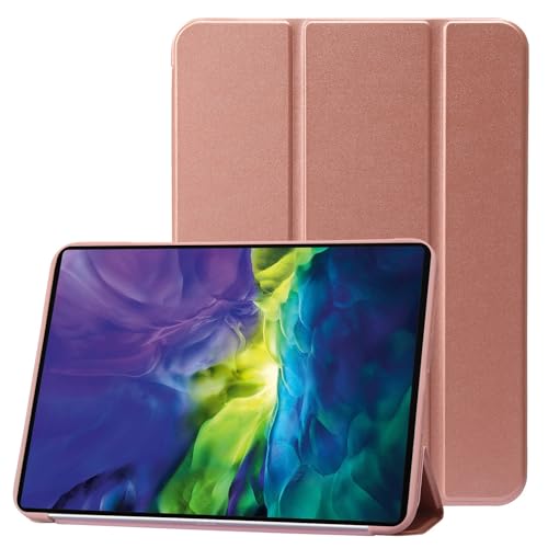 Étui pour iPad 11e génération A16 2025 coque rigide or rose
