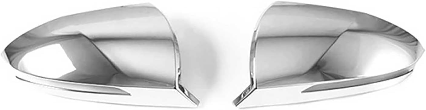 XJPGHA Wing Mirror Covers Caps for Hyundai Tucson L 2021-2023, Sturdy Durable Cover Housing Door Mirror Vehicle Accessory Rearview Side Covers,Silver