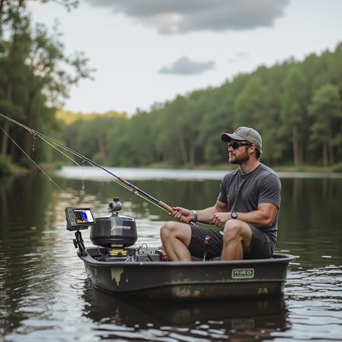 Image of Aluminum Fish Finder Mount with 1.5 inch /C Size Ball, 5.9 inch Arm Marine Electronics /Depth Finder Mount. High Salt Water Resistant, Compatible with Garmin, Lowrance, Humminbird,and More