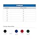 DHP - Plastikbinderücken, 16 mm, A4, Minipack, einfarbig, 25 Stück, dunkelblau, Standardgröße, 21 Ringe