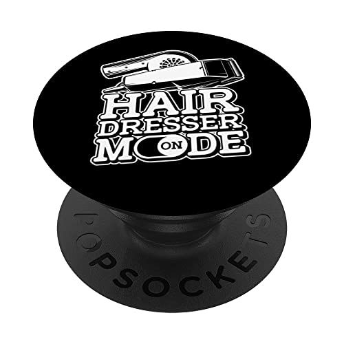 Peluquero Estilista Barbero - Corte Cabello Peluquería PopSockets PopGrip Intercambiable Cover