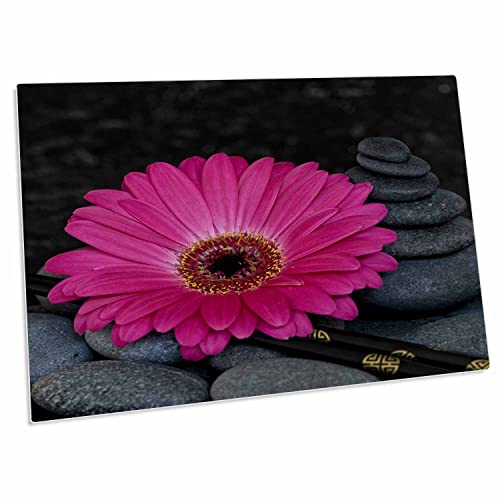 3dRose Pink Gerbera Flower Pad para Escritorio
