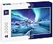Lais Puzzle Aurora boreale sulle Isole Lofoten, Norvegia 2000 Pezzi