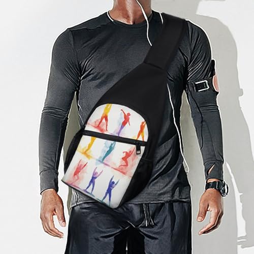 Mochila Deportiva Tipo Sling para Hombro y Pecho miniatura 7