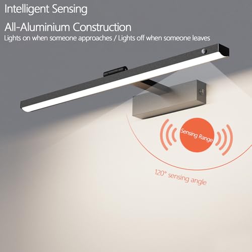 Interruptor Impermeable en Aplique LED de Baño con Sensor para Evitar Humedad 3