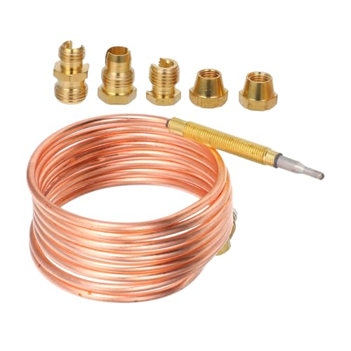 TOYANDONA Kit Cobre para Estufa Gas Profesional Fácil Instalación y Compatible con Chimeneas y Calefactores Seguridad y Durabilidad Garantizadas