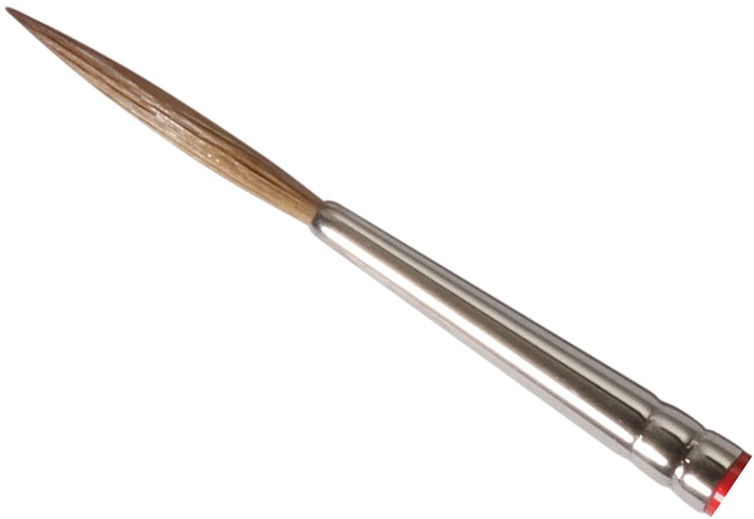 Daler Rowney Daler-Rowney Georgian Oil Brush, Natural Sable Hair, Long Handle, Rigger, 3