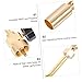 Tofficu Portable Propane Torch Head with Flame Compact Gas Welding Tool for Soldering Thawing and Melting Brass Construction for Durability and Performance
