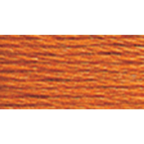 Hilo de algodón perlado DMC tamaño 8, color cobre claro, 95 yardas miniatura 1