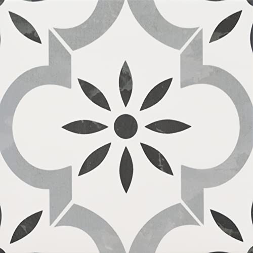 Msi AMZ-PT-00100 Azila 8 Inch X 8 Inch Encaustic Matte Porcelain Wall Tile For Bathroom, Floor Tile thumb #5