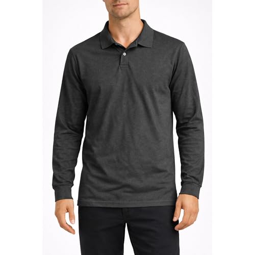 BenBen 5-Pack Camisas Polo para Hombre Manga Corta Tejido Ligero Casual Diario Transpirable miniatura 3