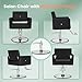 AWEPOPI Salon Styling Chair, Heavy-Duty Hydraulic Salon Chair with Wide Seat, 360° Swivel, Premium Cushion & Sleek Design for Hair Stylists, Barbershops & Beauty Spas