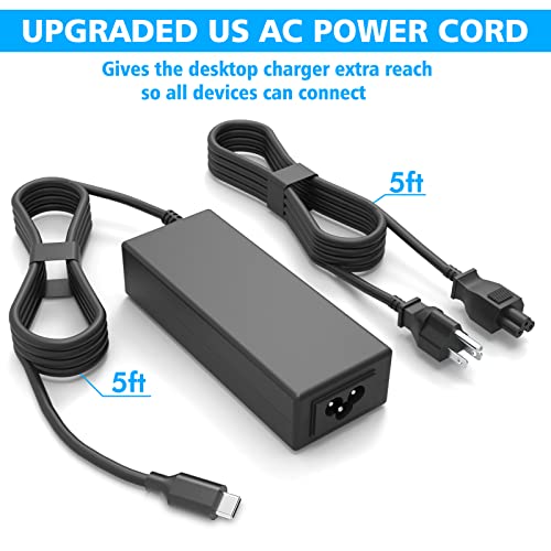 Universal-Chromebook-Charger-USB-Type-C-45W-Widely-AC-Adapter-for-HP-Acer-Dell-Asus-Samsung-Power-Supply-with-Cord