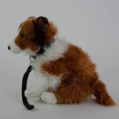 Teddys Rothenburg Langhaar Collie mit Blesse sitzend 35 cm Kuscheltier Hund by Uni-Toys