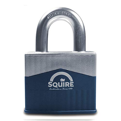 Henry Squire & Sons Hsqw45 Guerrier 45 mm Haute sécurité Cadenas à Anse Ouverte  Bleu