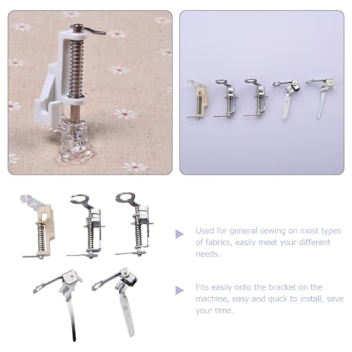 Set 5 pcs de Pies para Máquina de Coser Universal miniatura 6