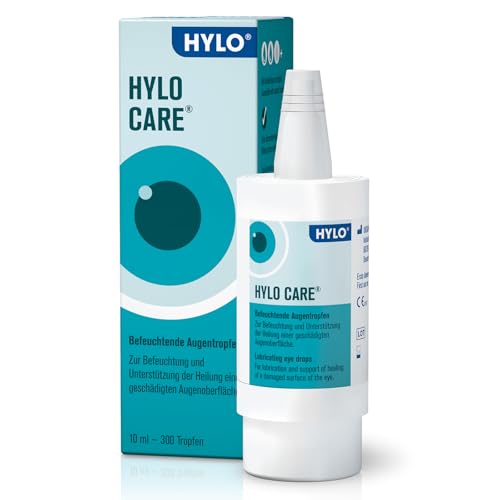 HYLO CARE Augentropfen bei trockenen Augen mit Hyaluronsäure und Dexpanthenol, 10 ml