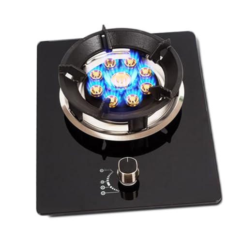 ガスストーブ、熱負荷7KW/23884BTU、チャイルドロック保護付き強化ガラスストーブ、NG/LPGコンバーチブル、定期的に火を消し、アパートに最適 (Color : NG)