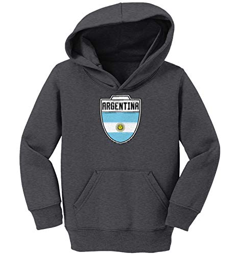 Argentina - Country Soccer Crest Toddler/Youth Fleece Hoodie2