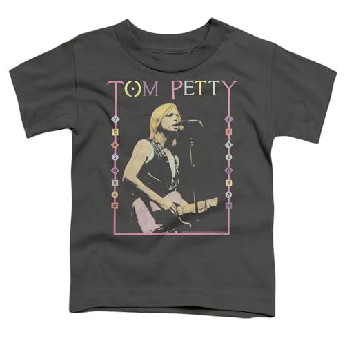 Popfunk Tom Petty Yer So Bad Kids T Shirt (3) for Toddler Boys and Girls, Charcoal2