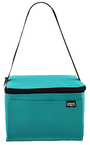 Ensign Peak Basic 6-Can Insulated Cooler (Teal) #TOP5
