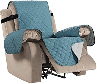 BellaHills Sofa Protectors for Pets/Dogs/Kids Sofa Covers 3 Seater Couch Covers Furniture Protector Covers Soft Quilted with Non Slip Strap Seat Width: 66" | 3 Seater, Khaki/Beige