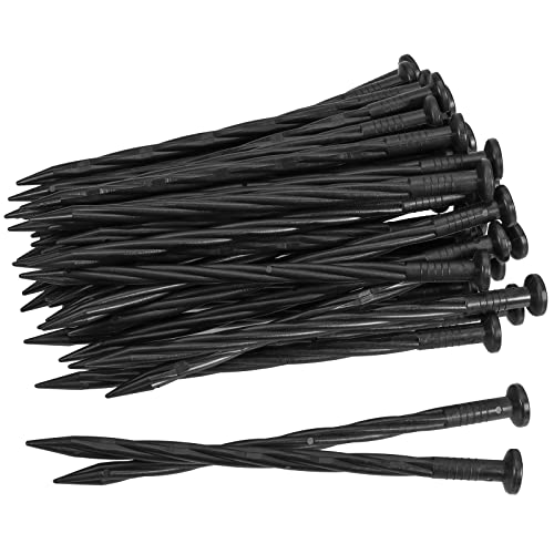SINJEUN 100 pièces piquets bordure paysage 8 pouce spirale