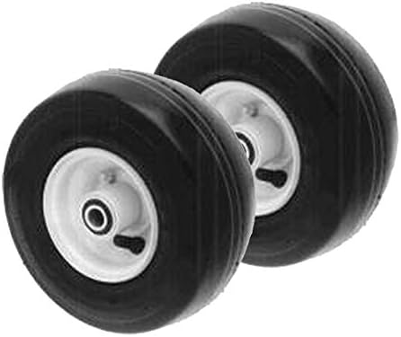 Rotary Corp Brand Replacement For Set of (2) WHEEL CASTER ASSEMBLIES 9X350X4 (9 X 350-4) 4PLY GRASSHOPPER