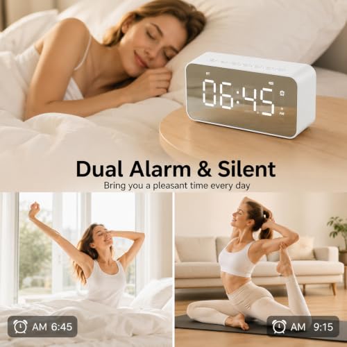 Reloj despertador a pilas que soluciona los apagones de luz nocturnos 4