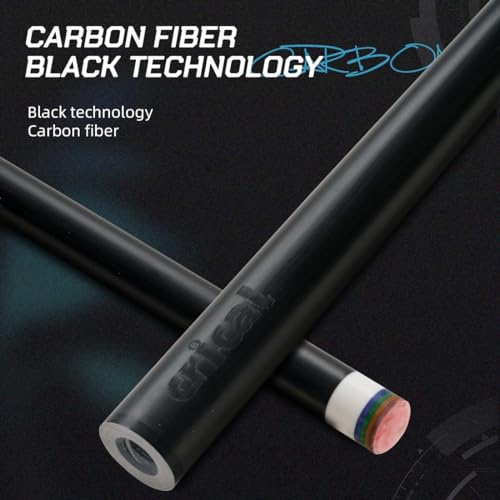 Taco de billar de fibra de carbono 58 pulgadas con extensión ajustable miniatura 5