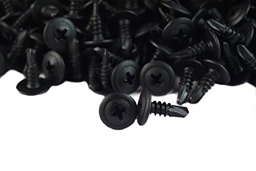 1000 tornillos autorroscantes #8 x 1/2" cabeza plana Phillips miniatura 3
