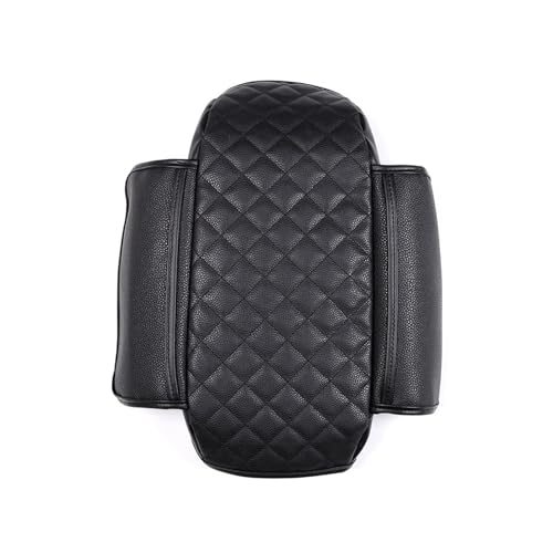 Cubierta De Panel Caja Reposabrazos Para Guardar Y Ordenar, Accesorios Cuero Negro Para Maverick 2022 suave