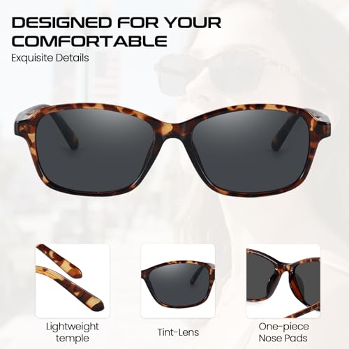 SODQW Trendy Sunglasses for Women Rectangle Womens Fashion Sun Glasses 2025 Ladies Shades with UV400 Protection3