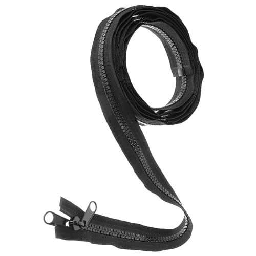 Homoyoyo Cremallera Doble Cara Talla 10 para Coser Resistente de Resina 300 CM Adecuada para Sacos de Dormir Tiendas de Campaña y Mosquiteros Cremalleras Reutilizables para