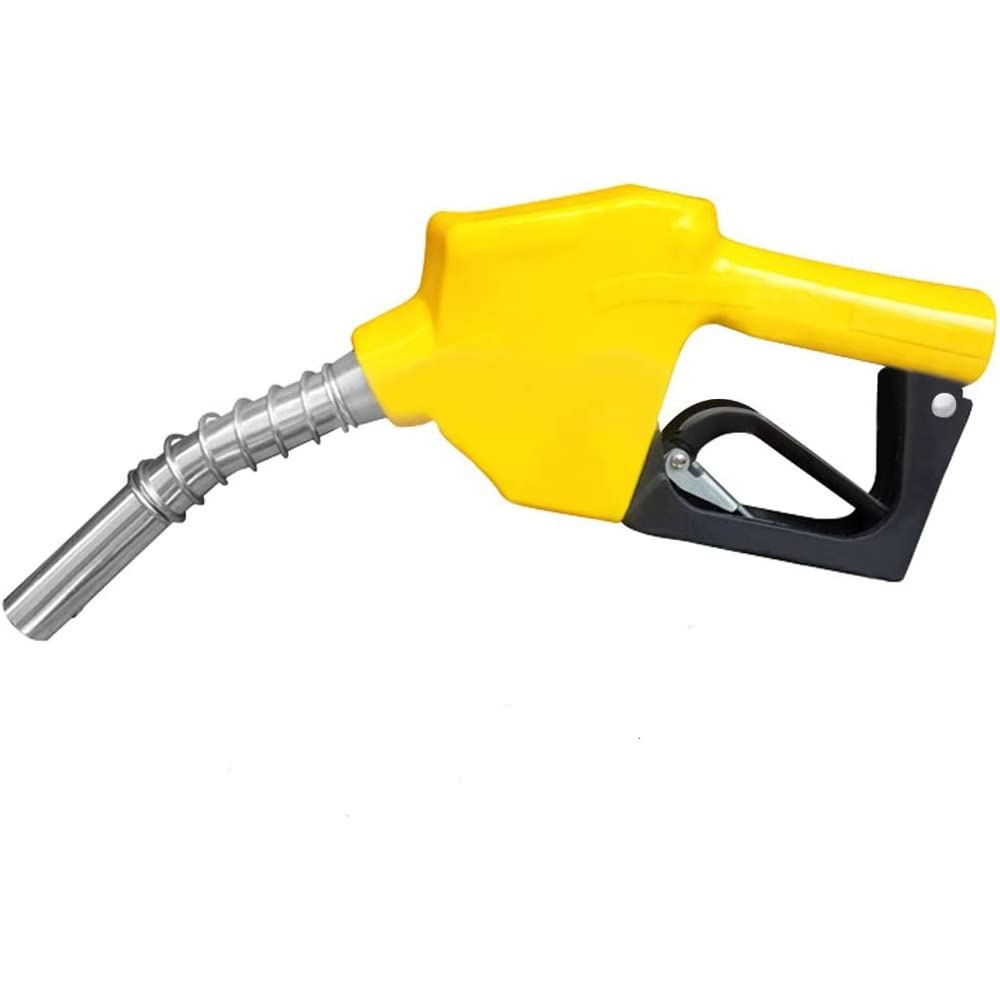 25 cm Pistola di Consegna del Carburante Benzina Diesel Ugello Dispenser Auto-Off Flusso ¾" Colore Rosso