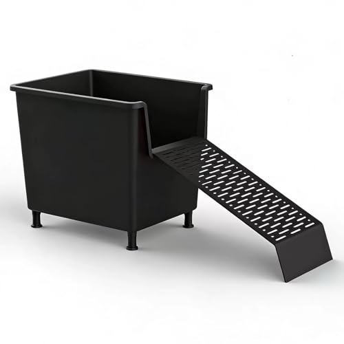 Hanging Turtle Laying Eggs Mud Turtle Breeding Box Basking Platform Turtle Dock for Basking Nesting Box Ramp for Reptile Frog Terrapin