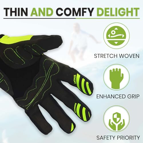 image for Jettribe Race Skin PWC Recreation Gloves - Silicone Throttle Grip for 