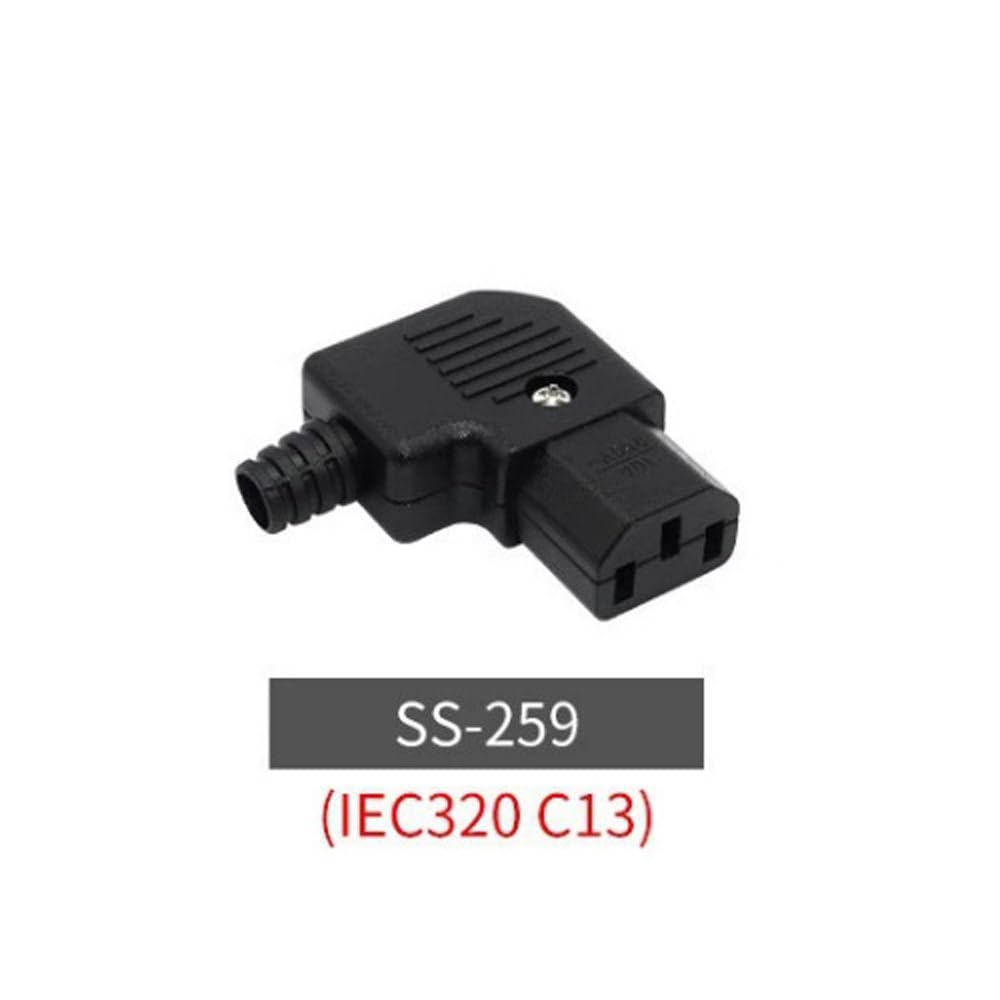 Amazon.co.jp: IEC320 C13/ C14プラグ C13 C14 コネクタ 3ピン 変換