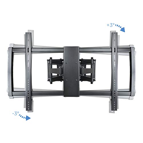 TOOQ LP75100TN B Montage mural pour plasma LCD TV métal à haute résistance Taille décran : 60 100 Interface de… - vue 4
