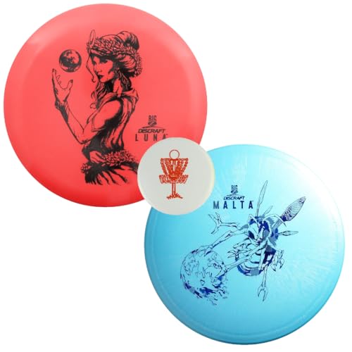 Discraft Paul McBeth Big Z Luna & Malta | Putter & Midrange Set
