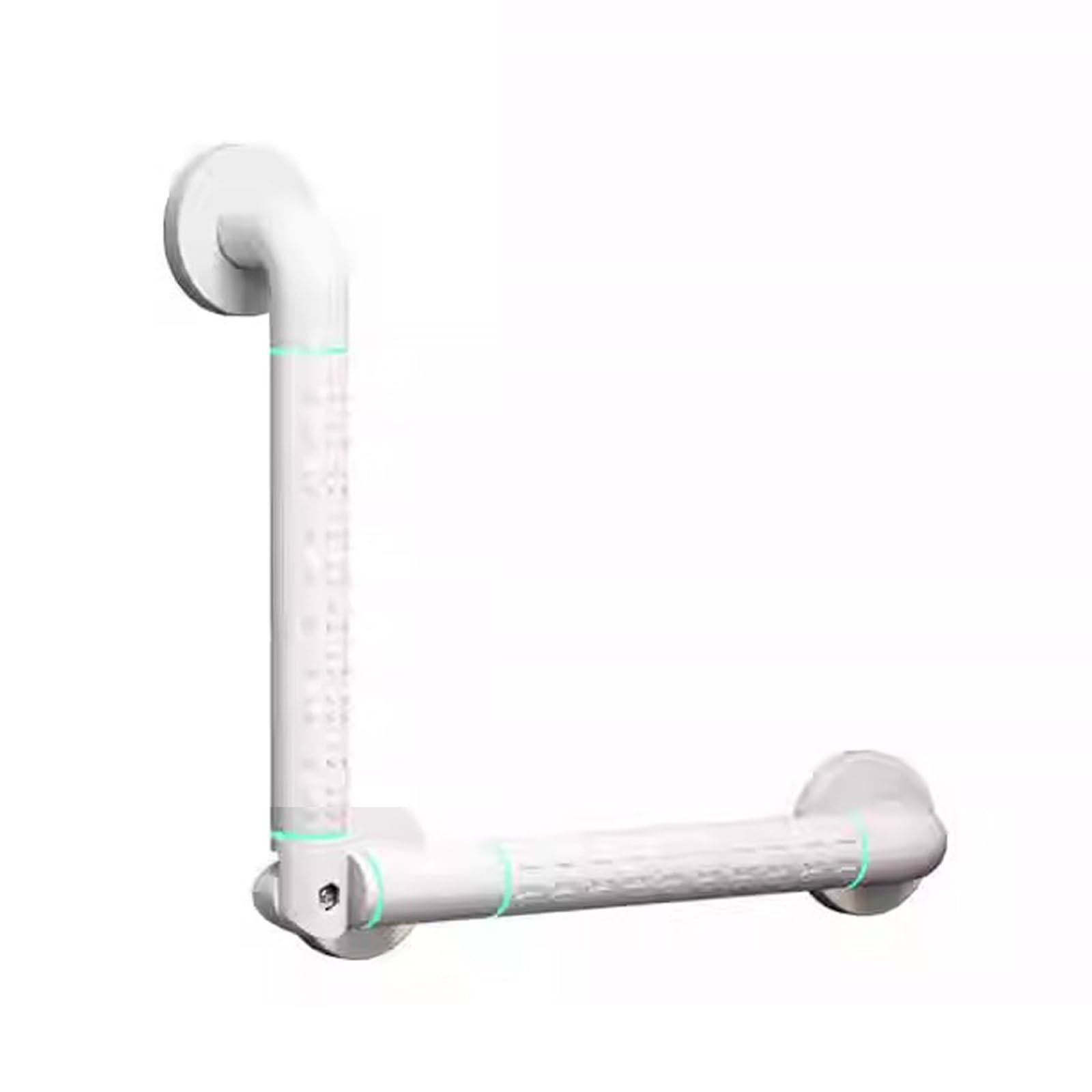Maniglione di Sicurezza per Bagno, Barre per Doccia per Anziani, Antiscivolo per WC, per Anziani, Bambini e Persone con disabilità (Bianco, 58x58 cm/23x23 Pollici)