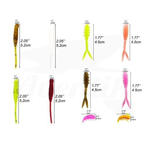 Kit C02 (100 Soft Lures) #TOP3