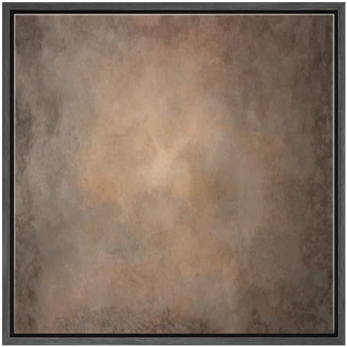 SIGNWIN Framed Canvas Print Wall Art Earthy Brown and Taupe