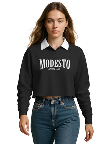 Image of HELLCAT Crop Tshirt for Women Stylish Western | Polo T Shirt for Women Full Sleeves