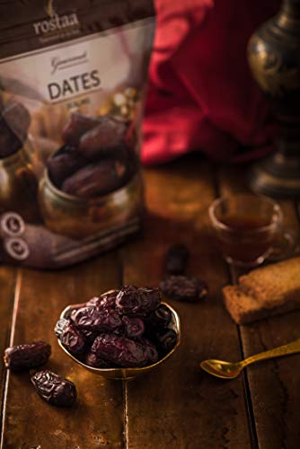Image of Rostaa Cash & Carry Kalmi Dates (680g) | Premium Kalmi Khajur | Naturally Sweet | Healthy & Nutritious Snack | Rich in Fiber, Vitamins & Minerals | Gluten Free, Non-GMO & Vegan