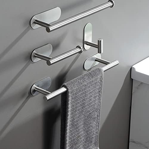 Estante triangular negro de acero inoxidable sin perforación para baño 3
