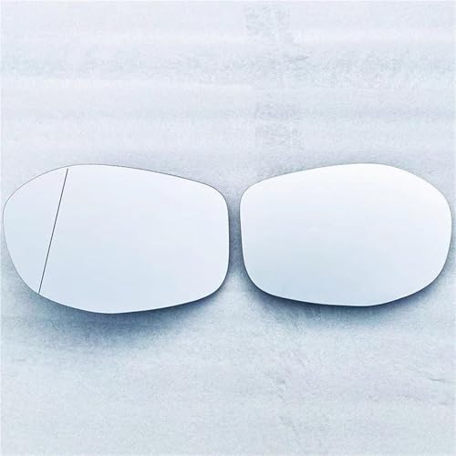 反転ミラー 車用バックミラーレンズ に適合するオデッセイ 2014、2015、2016、2017年式用 バックミラー ヒーター付きガラス製 左右補助リフレクターミラー(左右)