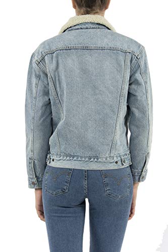 Levi's Damen Ex-Boyfriend Sherpa Trucker Jacke – Ansicht 3