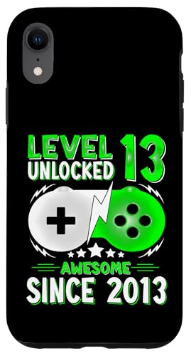 Carcasa para iPhone XR Regalo Nino 13 Anos Level 13 Unlocked 2013 13 Year Old Gift